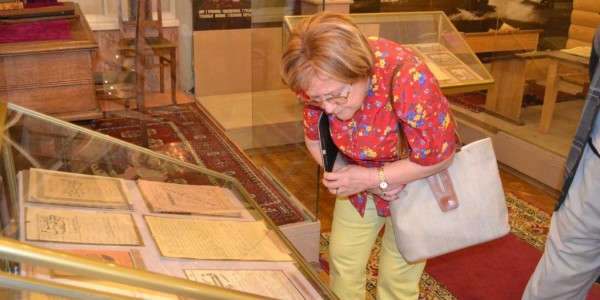 Тюлай Дюран в Литературном музее Габдуллы Тукая